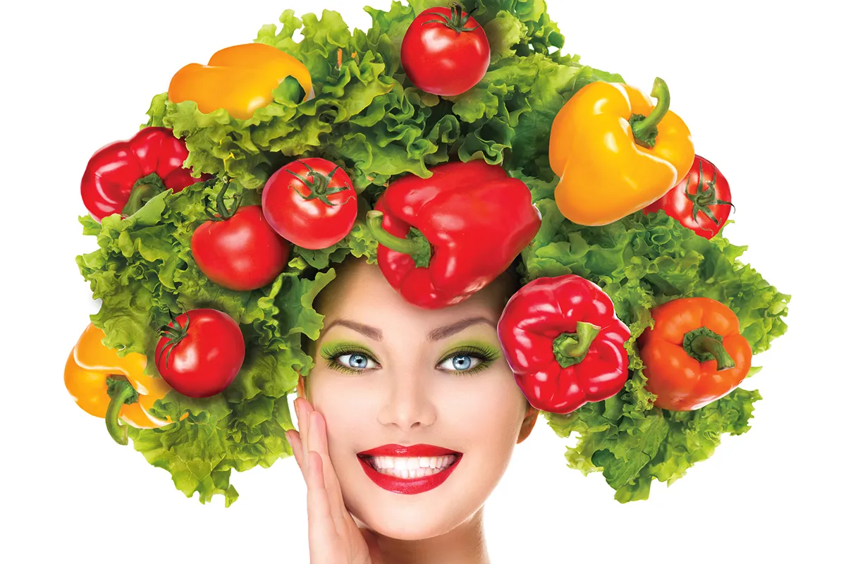 سبزیجات، خوراکی برای رشد بهتر مو